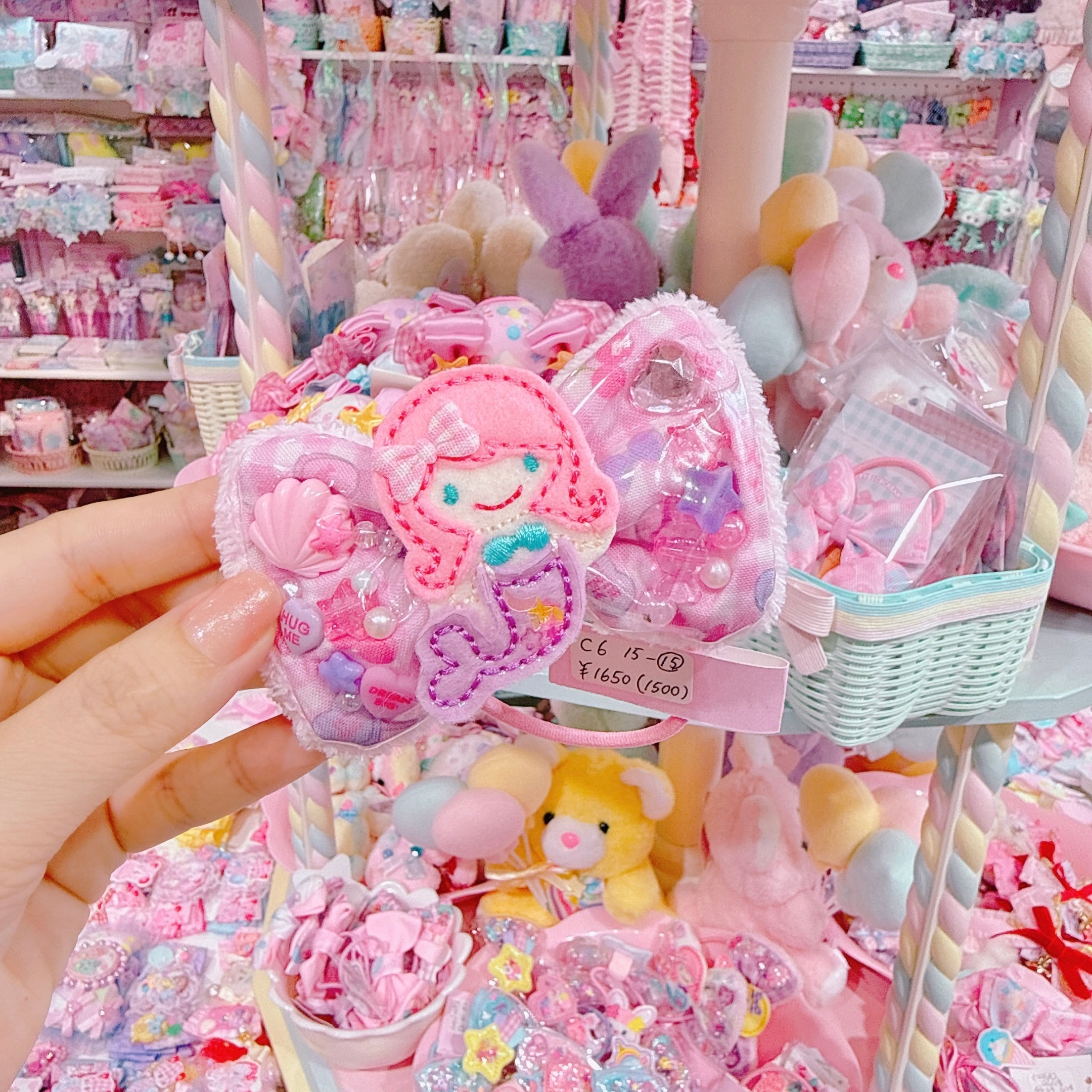 【C6】15-15ふわふわヘアゴム