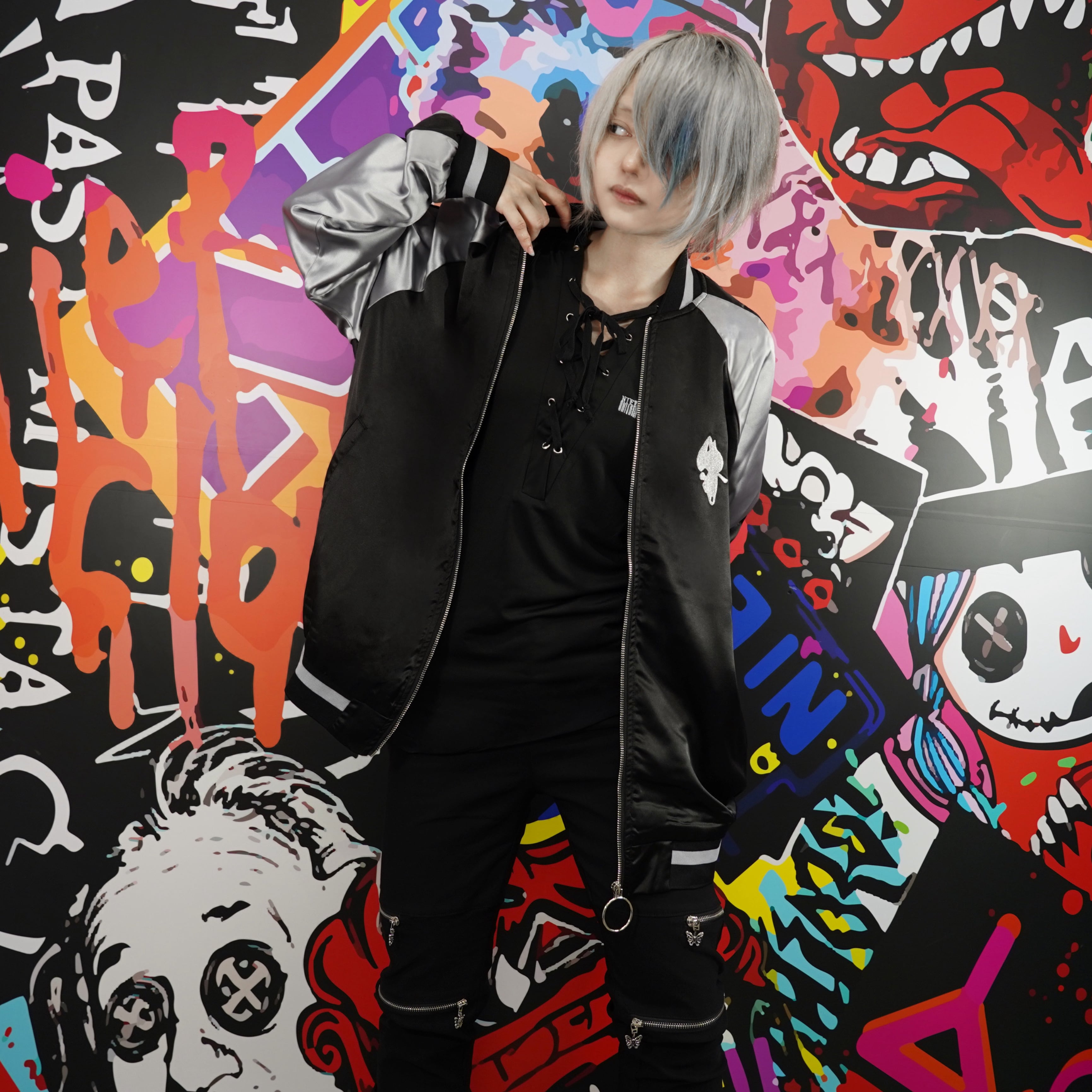 全刺繍DRIPPING EYEスカジャン | NIER CLOTHING