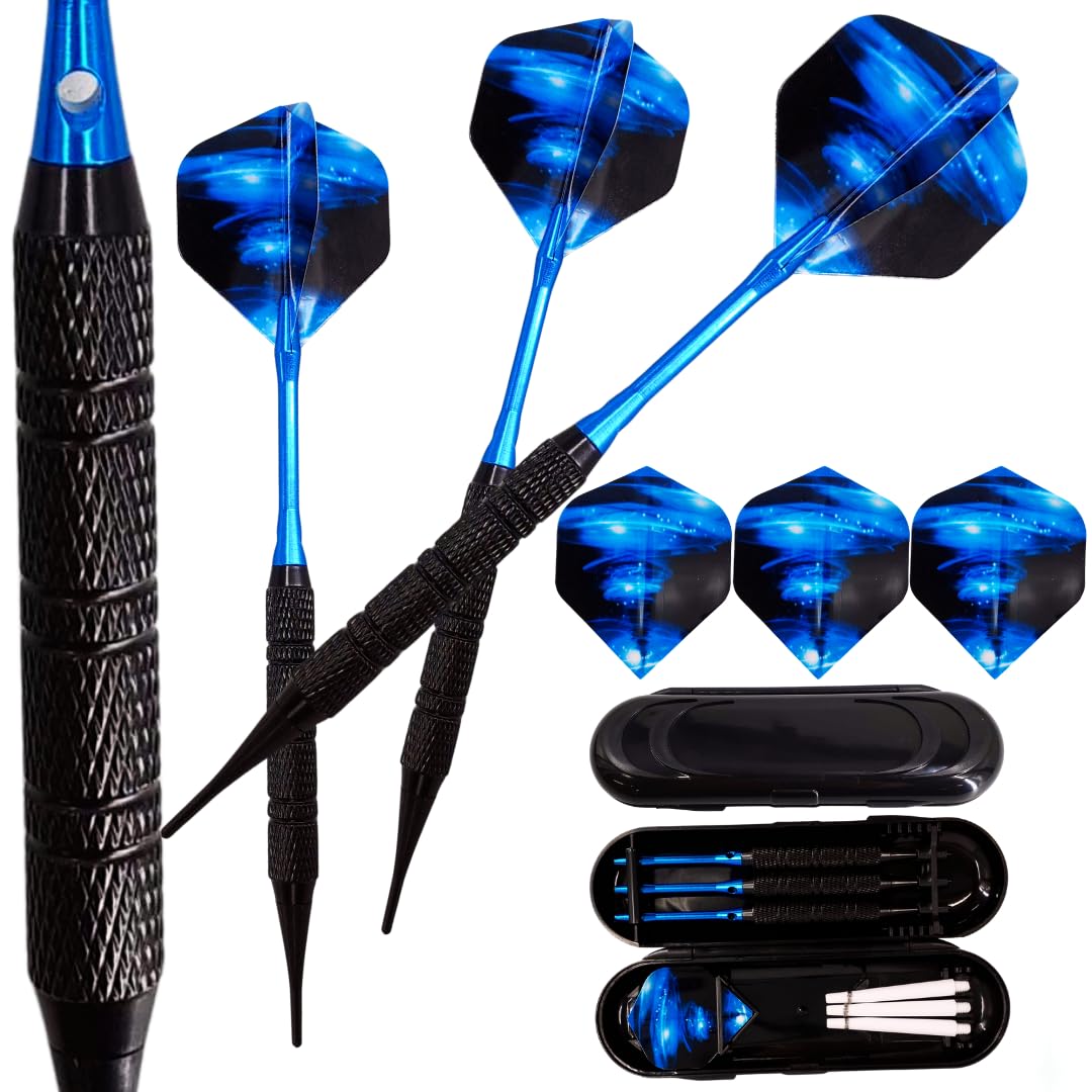 ダーツ セット マイダーツ 初心者 入門用 ケース 付き 紫 パープル 20g