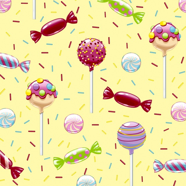 【Paper+Design】バラ売り2枚 ランチサイズ ペーパーナプキン Party Candy クリーム