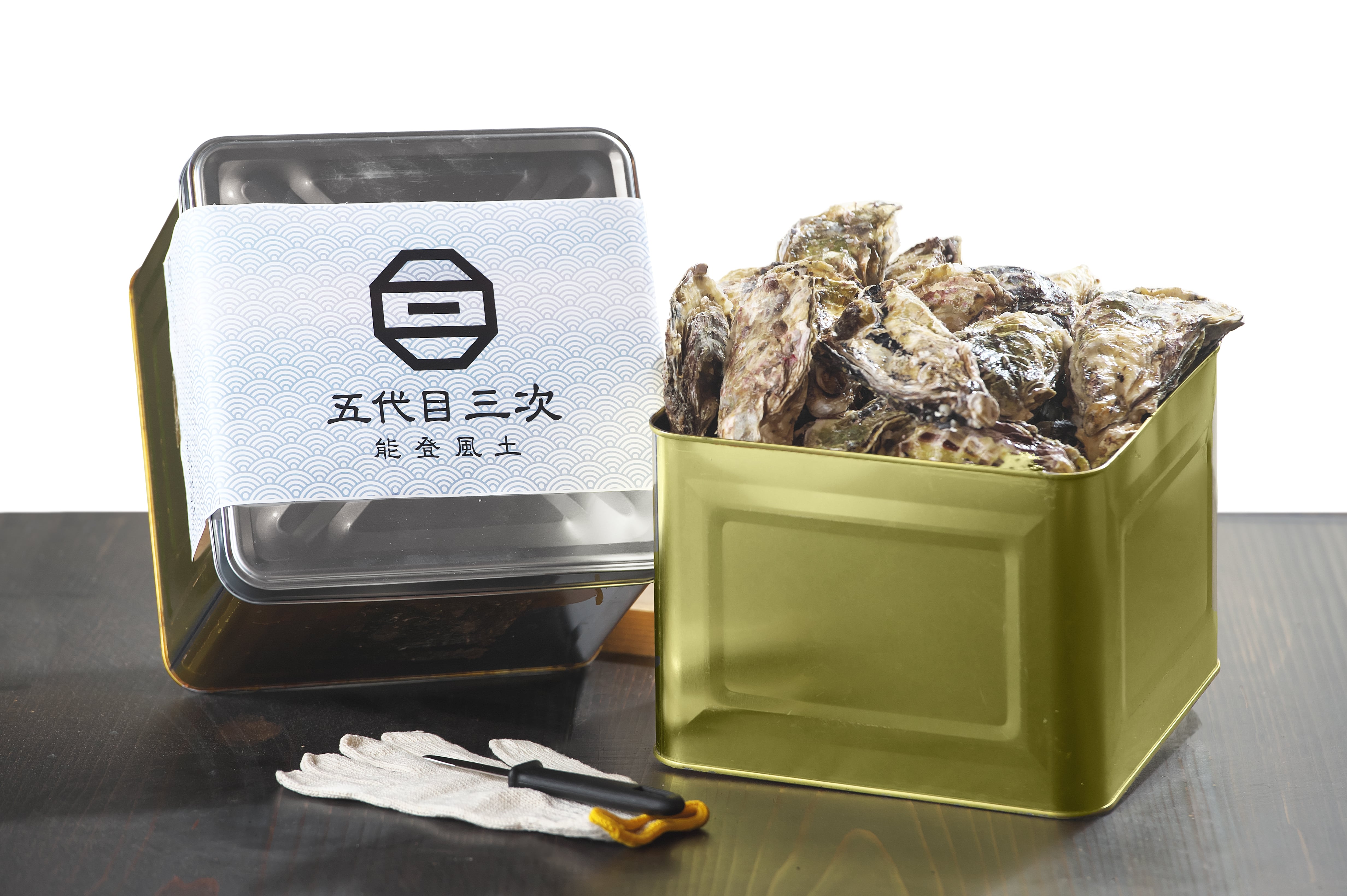 殻付き能登かき 半斗缶（約40～50個）