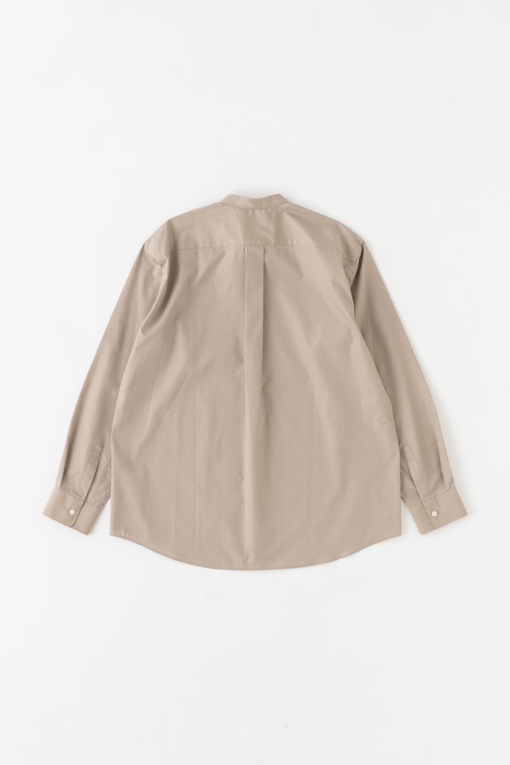 シャツ / Graphpaper / ALUMO for GP Band Collar Shirt / GREGE | Y