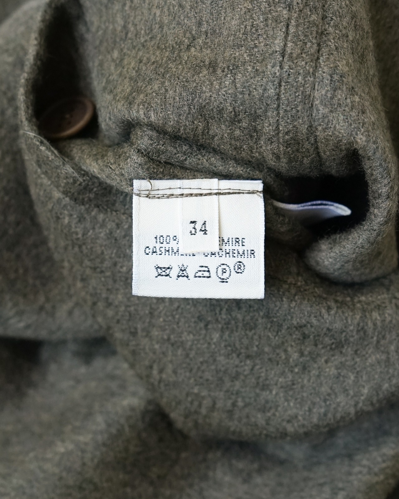 〈Hermès by martin margiela〉Cashmere zip jacket