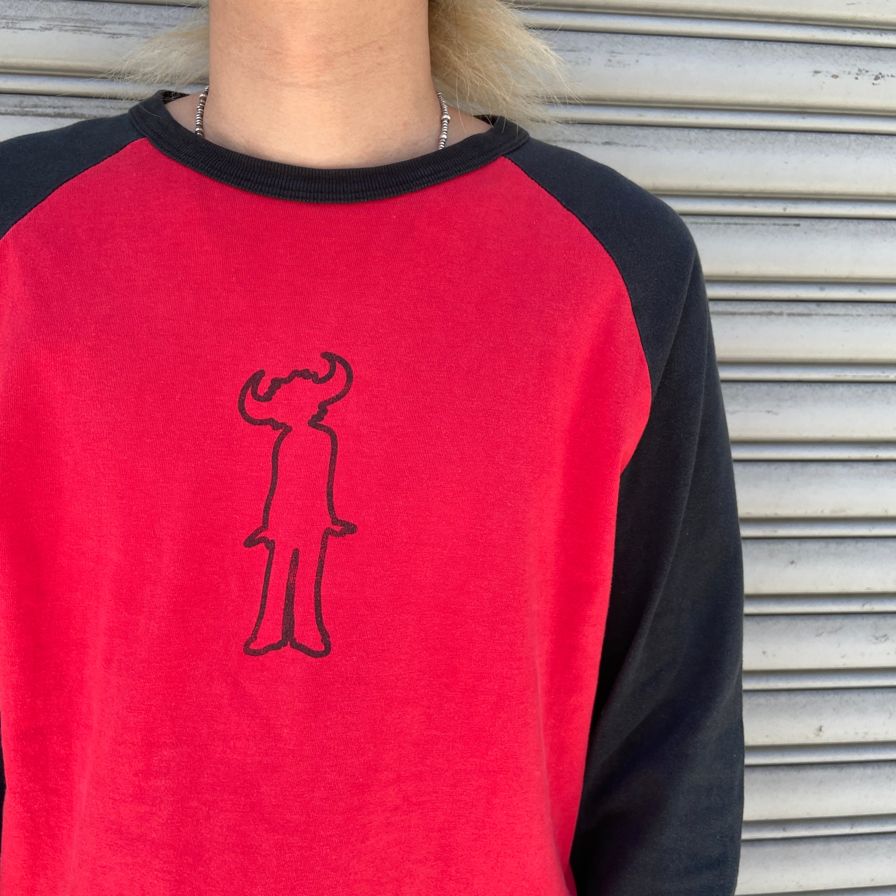 00s Levi's ジャミロクワイ ラグランスリーブTシャツ ツートン M
