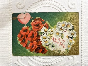 【GPG001】【Valentine】antique card /display goods