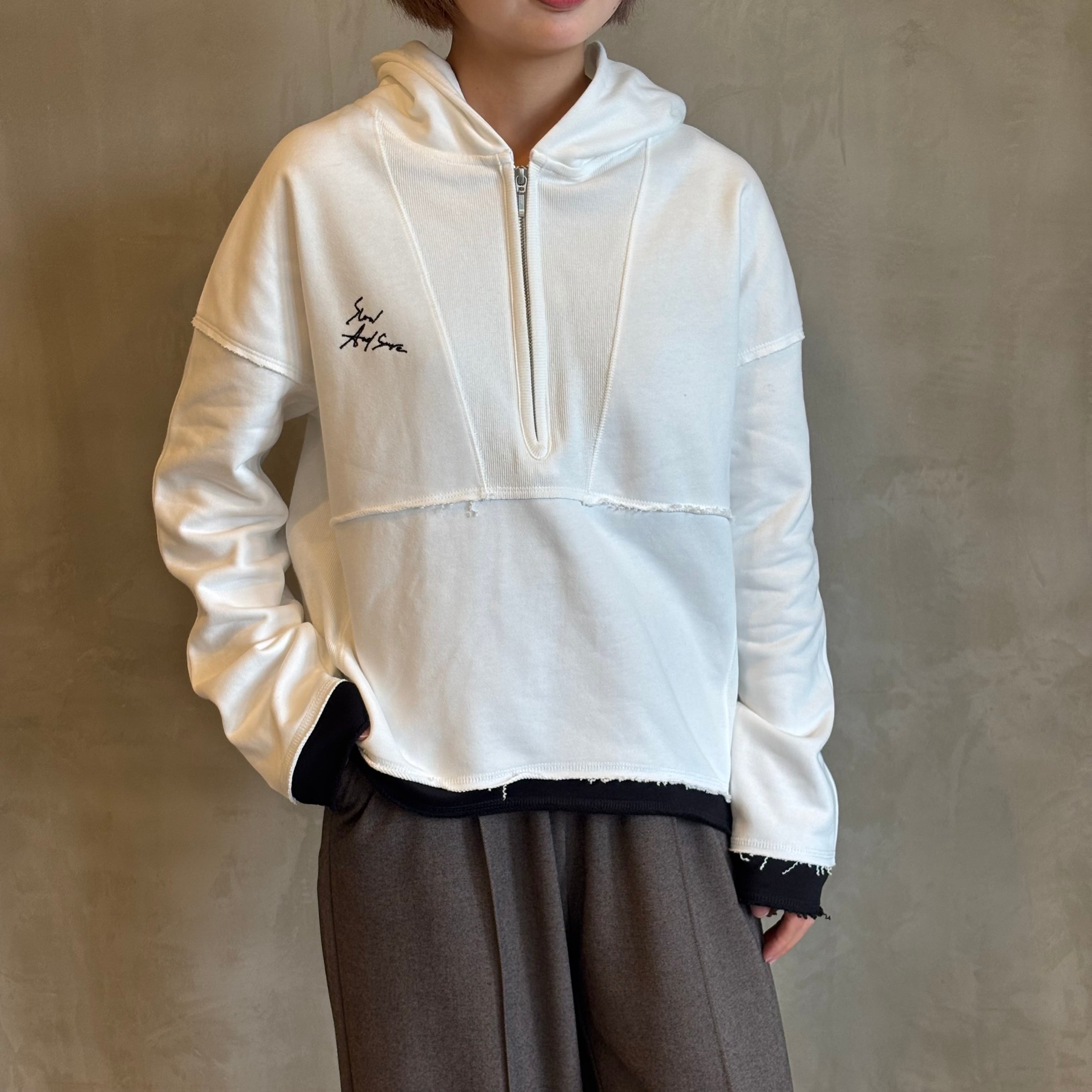 ANTGAUGE/スムーススウェットハーフジップパーカー | 20ｰtwentyｰ