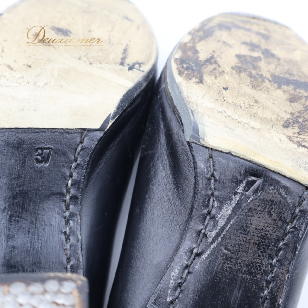 フラメンコ 衣装 シューズ 37サイズ ブラック系 黒 無地 釘 釘有り 革 ケース 袋 セット ヒール 靴 くつ シンプル 無地 レッスン 練習 上品 イベント ステージ くぎ