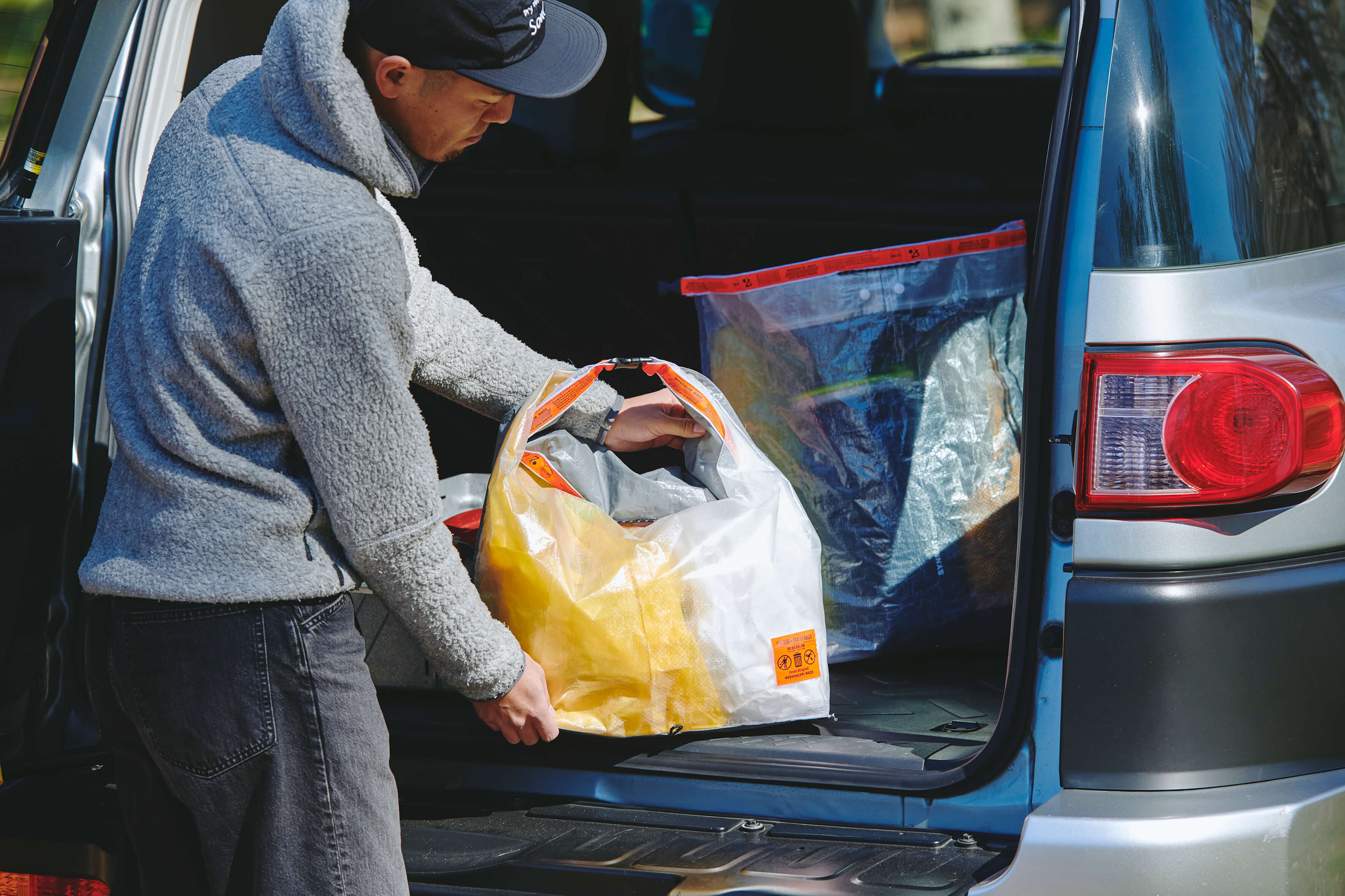 hinata x WEEKEND(ER) OUTDOOR TRASH BAG | sotosotodays