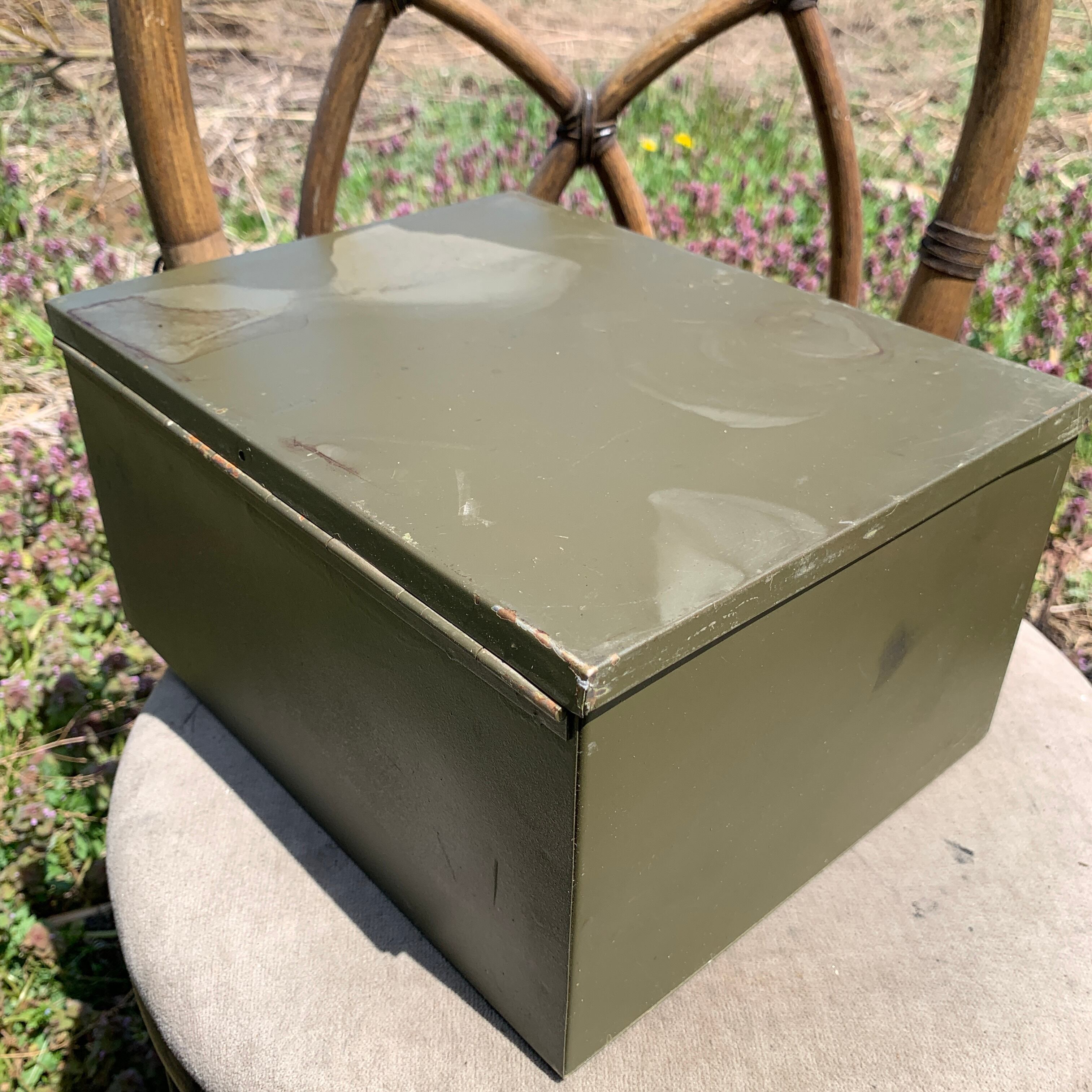 FEUERHAND 純正 アーミーBOX ケース グラス 2個 ランタン無 3