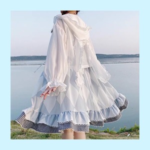 【お取り寄せ】シースルー うさ耳 パーカー