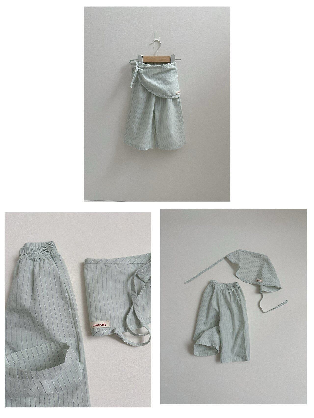 【即納/80,90size】スカーフパンツ/ minirobe