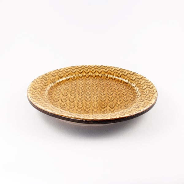 伊藤丈浩 スリップウェア 洋皿 杉綾 | PENCIL ONLINE SHOP