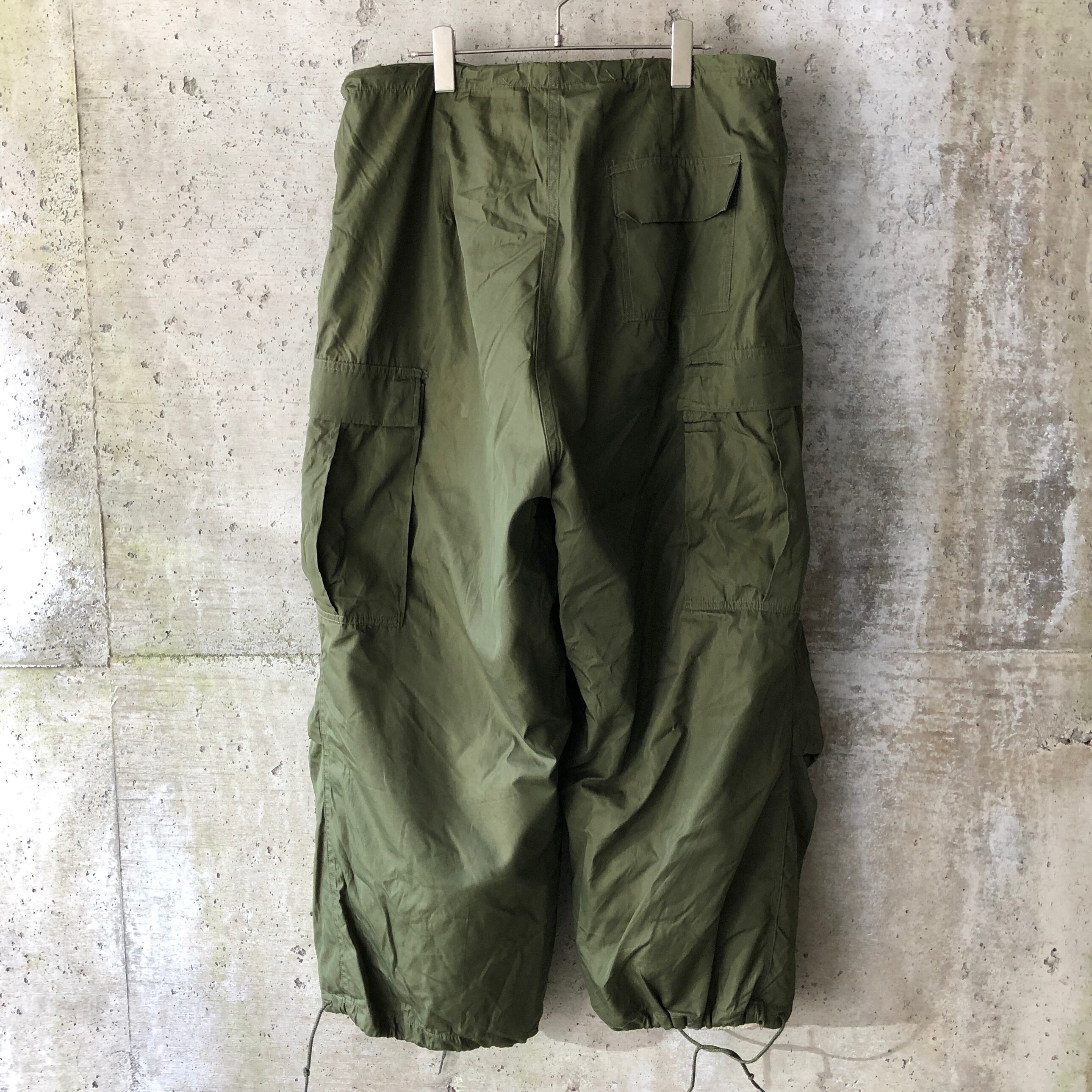ET14】US ARMY M-51 アークティック オーバーパンツ ライナー付 デッド 