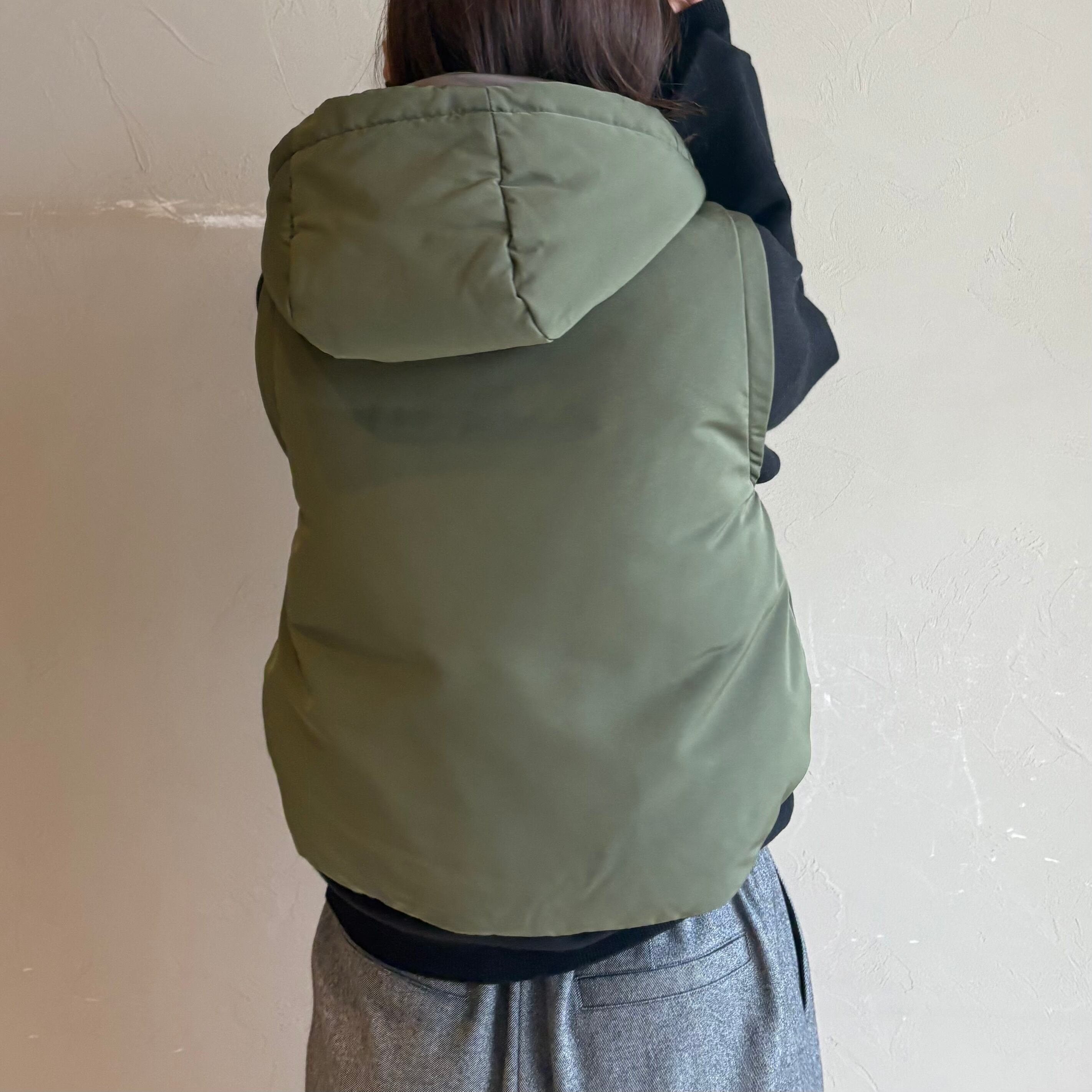 フード付きダウンベスト | valance 福井｜レディース セレクトショップ
