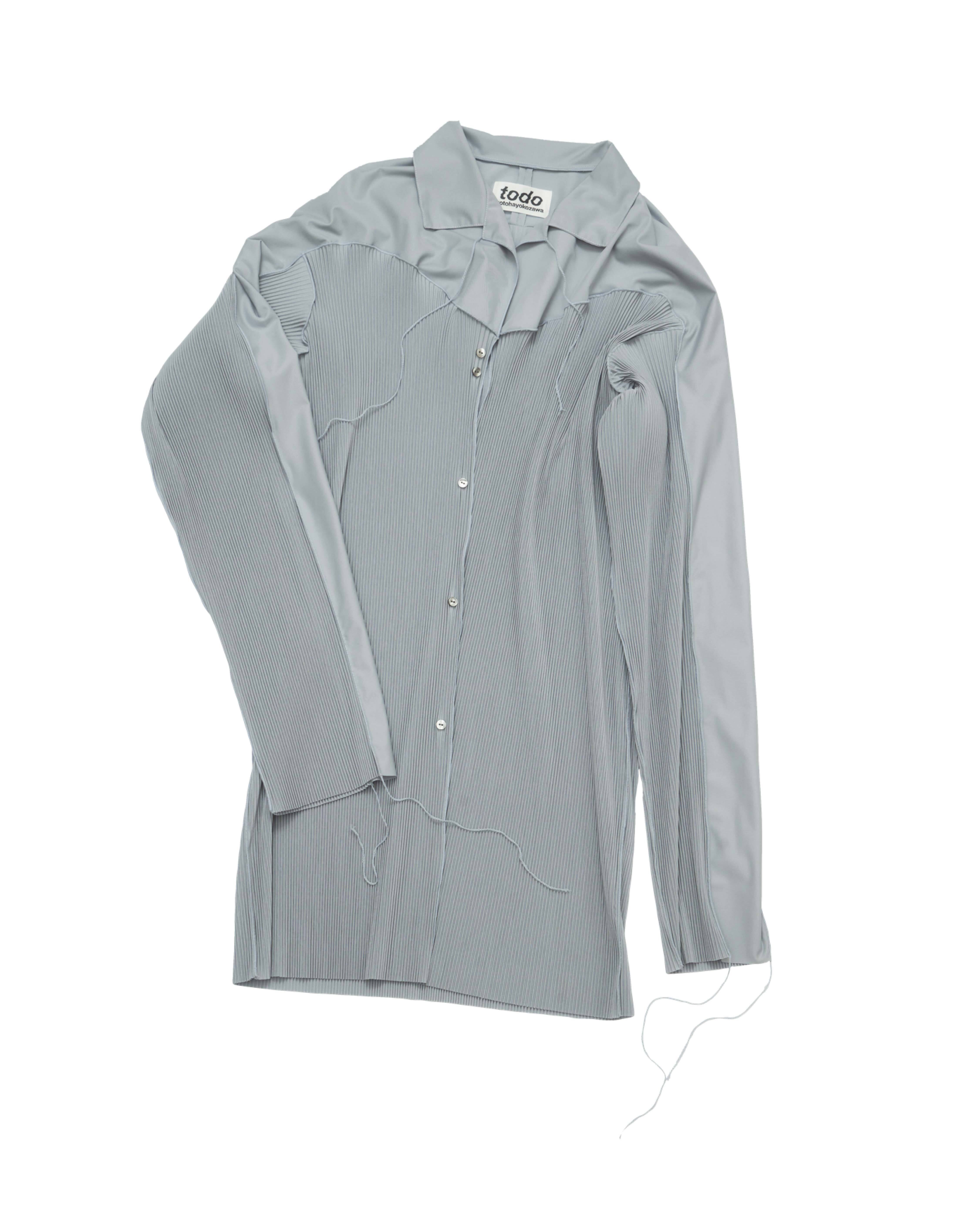 kotohayokozawa Todo wave shirts(GRAY) TD23A-SH | IAAAM ONLINE STORE