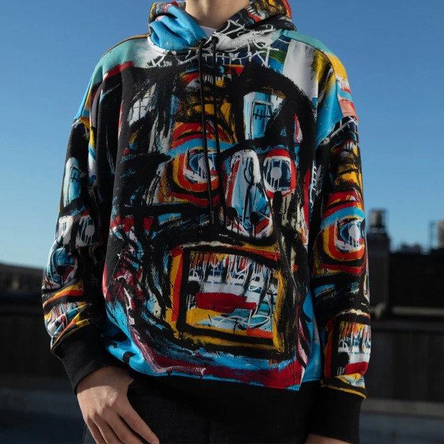 Basquiat “Untitled, 1982 (Skull)” All-Over Print Unisex Hoodie