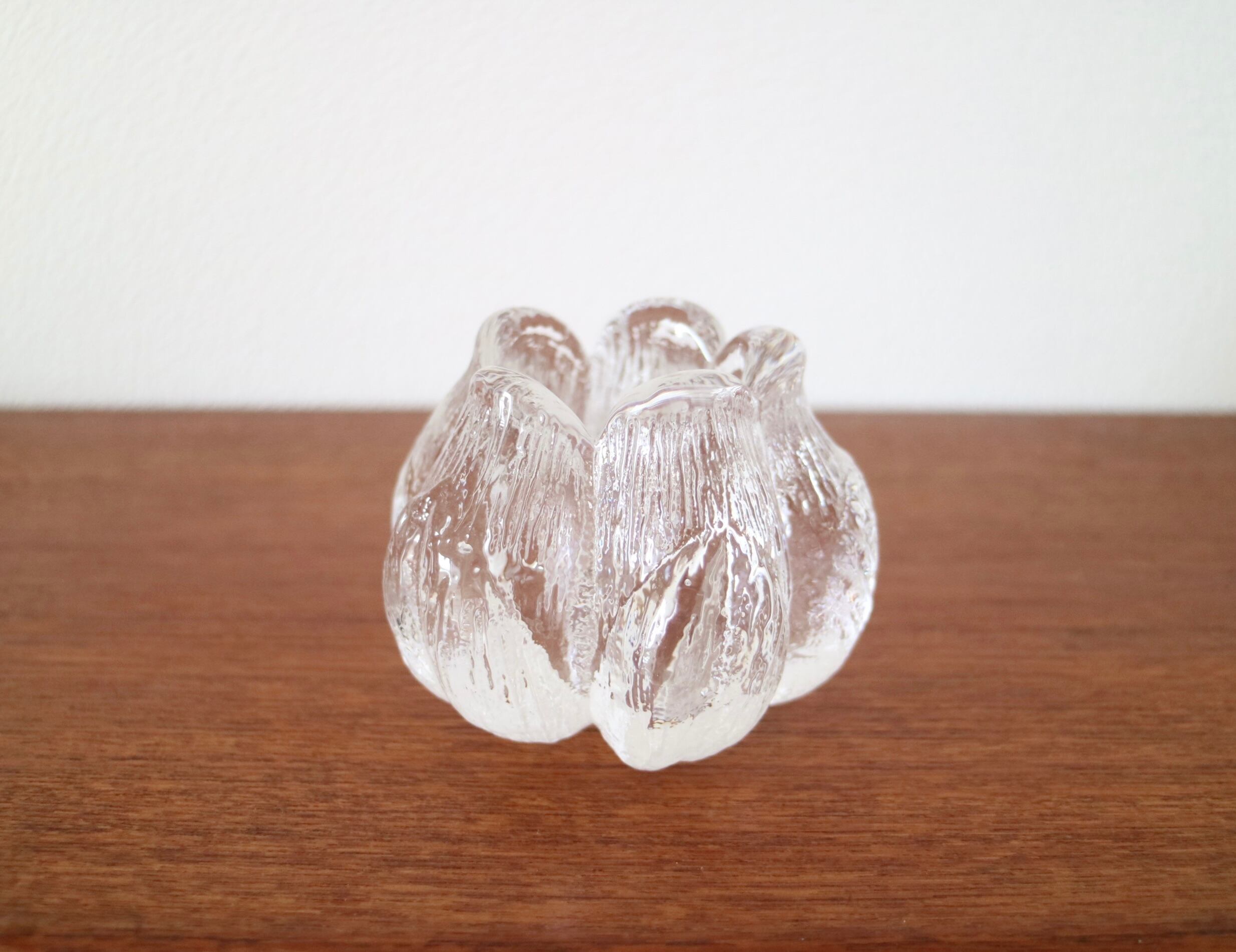 Kosta Boda / Rosenknopp バラの蕾のキャンドルホルダー No.4806