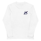 L Emblem Run 刺繍 ユニセックス長袖Tシャツ A0168