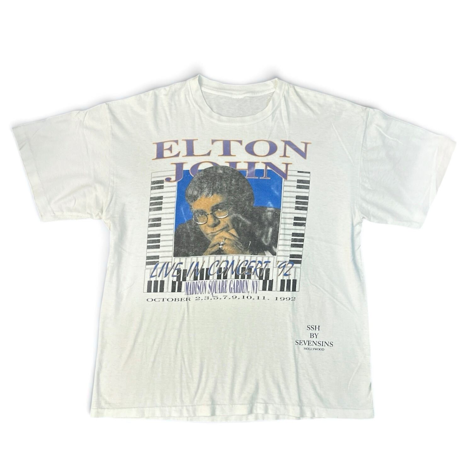 Elton John Live in MSG 92 T-shirt