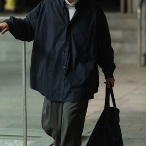 ドロップショルダーワイドファットシャツ　975