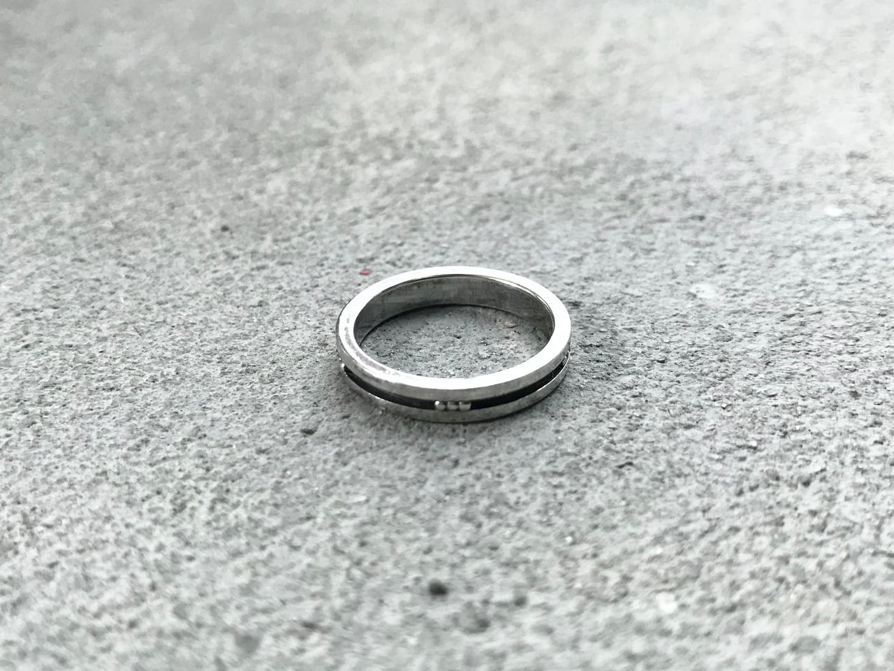 GEORG JENSEN 60B groove ring silver 925