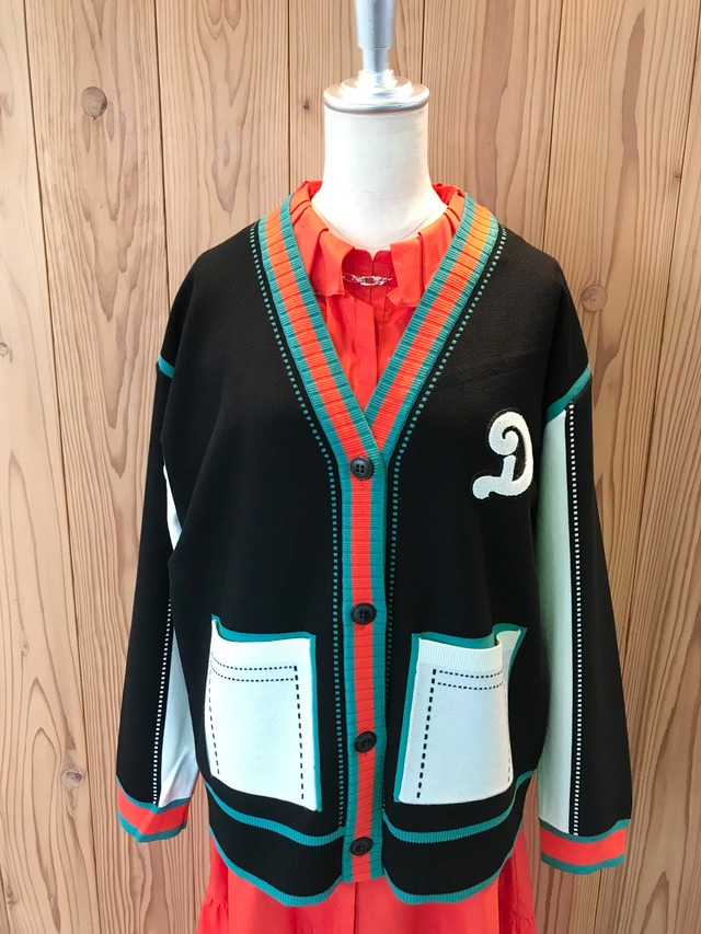 【DOUBLE  STANDARD CLOTHING】トロンプルイユカーディガン
