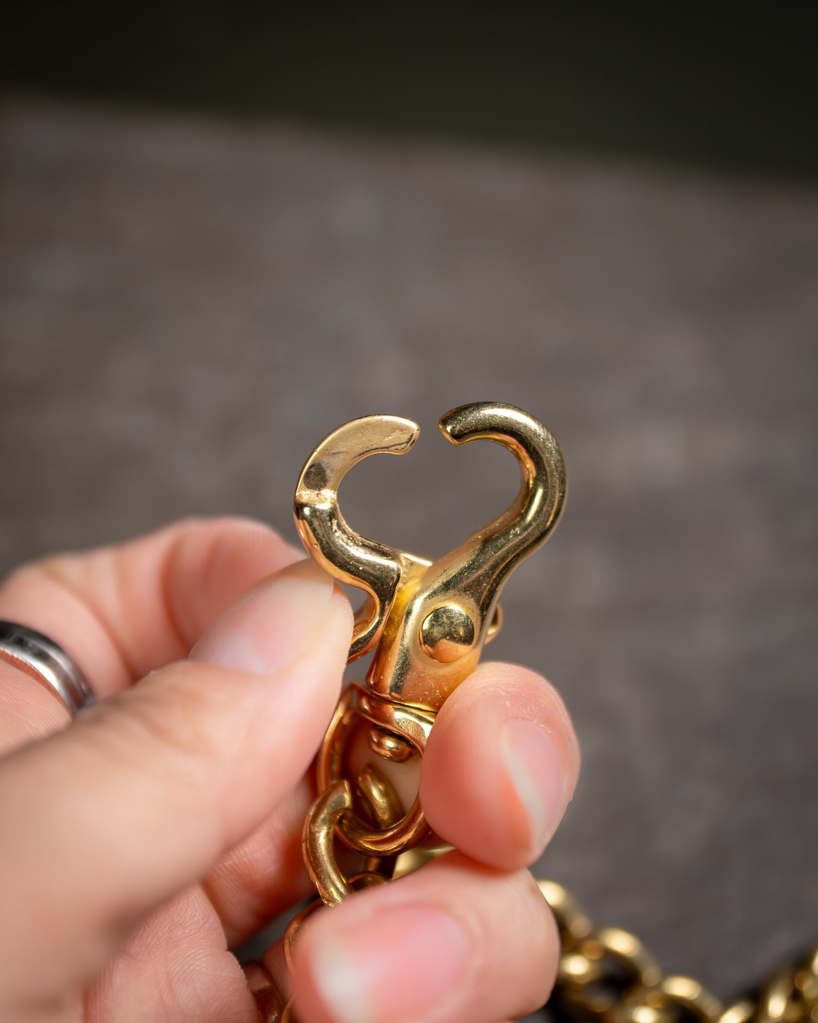 Additive and Lineウォレットチェーン真鍮 Additive and Line】Wallet Chain Brass WCH-001 新品 ウォレット