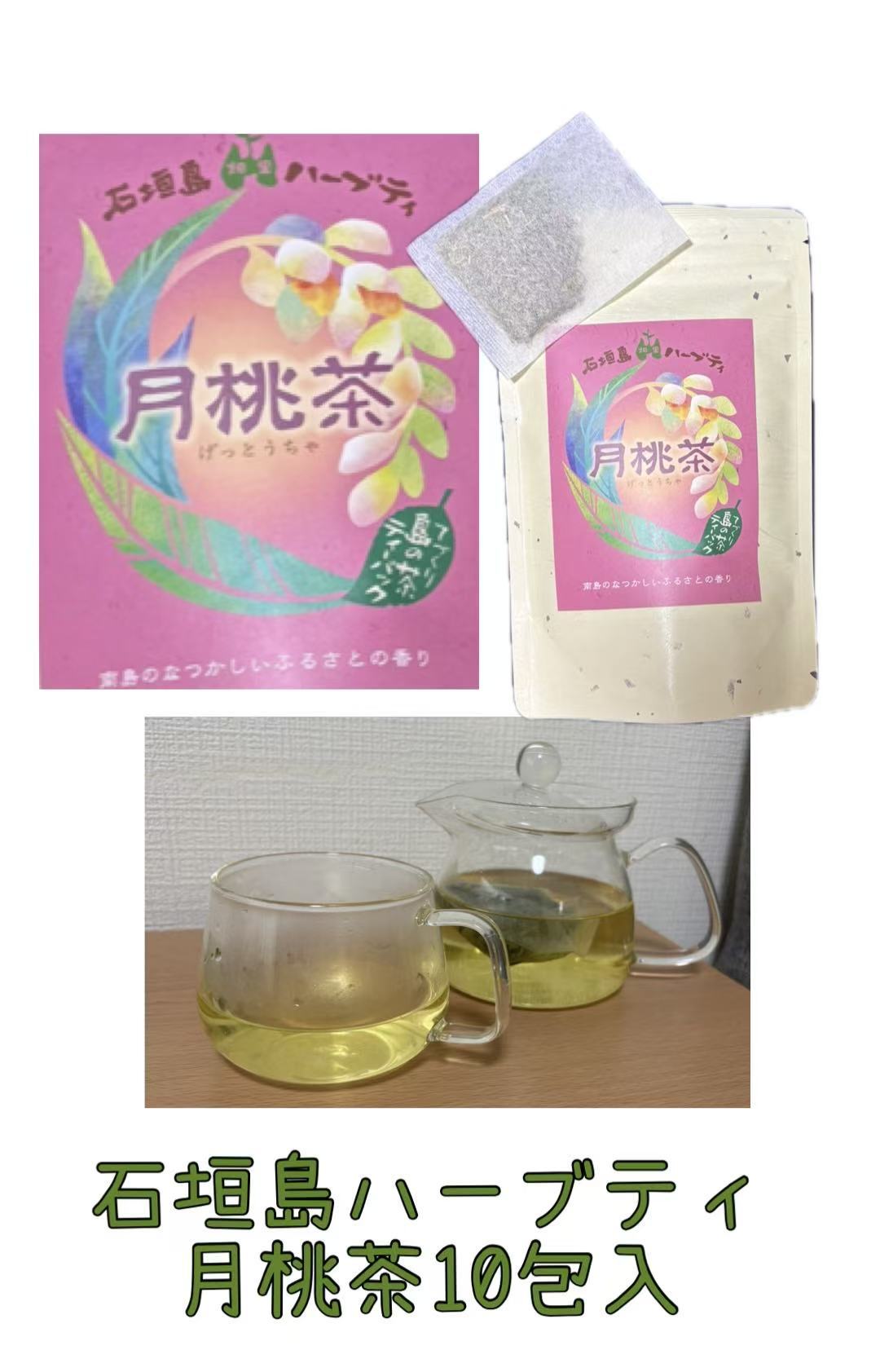 石垣島ハーブティ 月桃茶（げっとうちゃ）（10包入） | ハセノ島SHOP