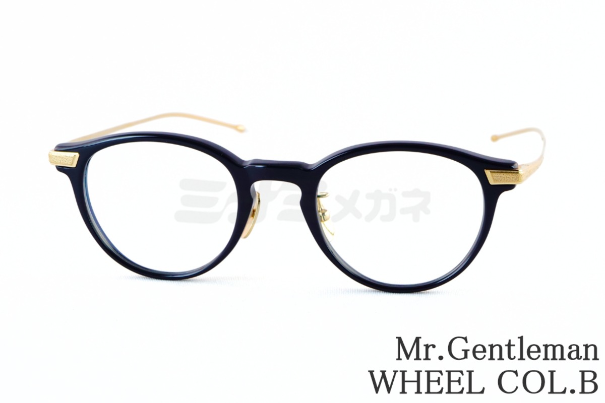 佐藤健着用モデル】 Mr.Gentleman メガネ WHEEL COL.B Weiコラボモデル