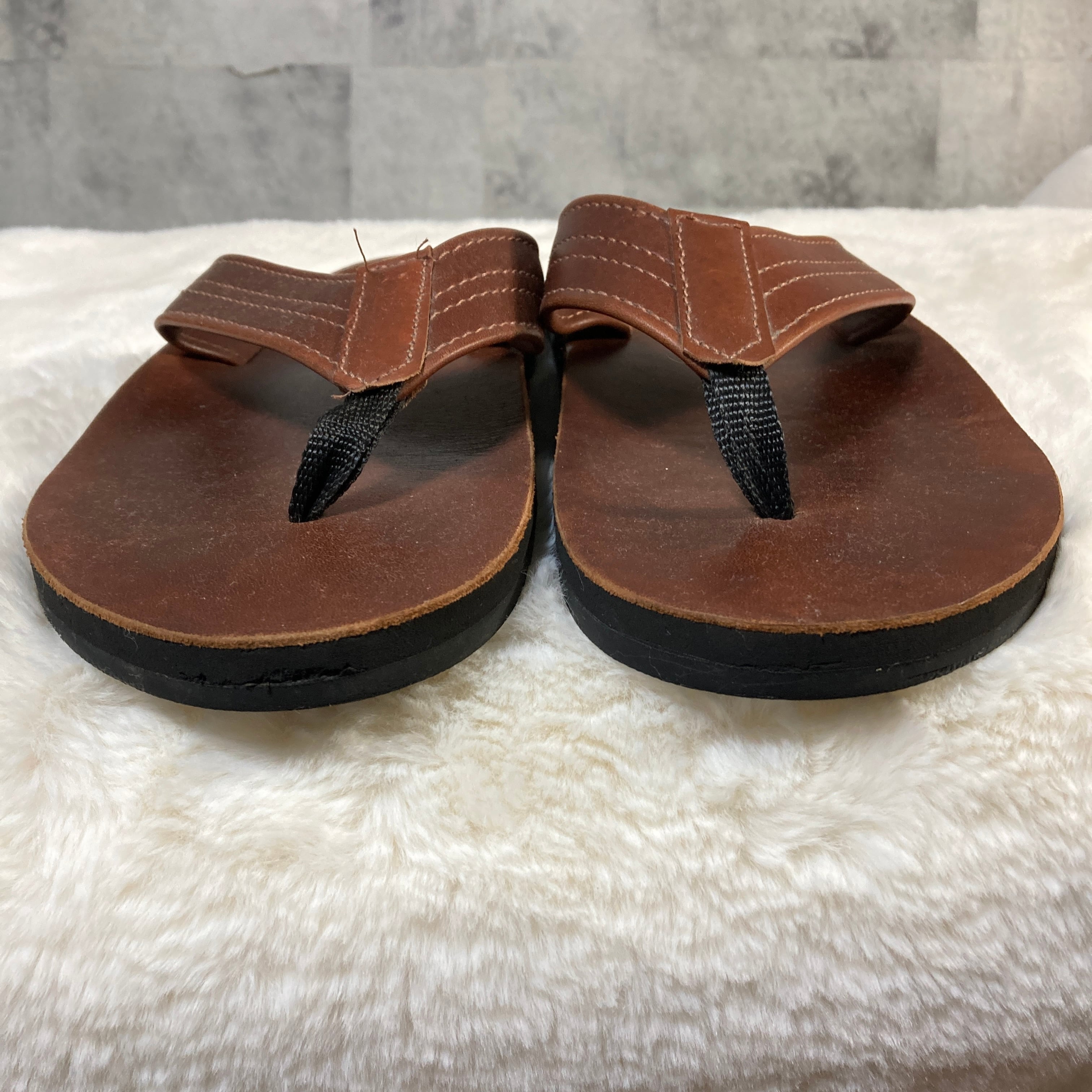 HAWAII製 ISLAND SLIPPER アイランド スリッパ ホーウィン社製 クロム