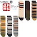 Stance ソックス 3 Pack Crew  Curren / Mill House 靴下 カレン ミルハウス スリー パック 3足セット メンズ L 25.5-29.0cm 定番 ギフト 男性 彼氏 プレゼント 贈り物 普段履き ゴルフ ゴルフソックス 厚手 スポーツ トレーニング 3P Curren(CUR/GRN) L25.5-29cm
