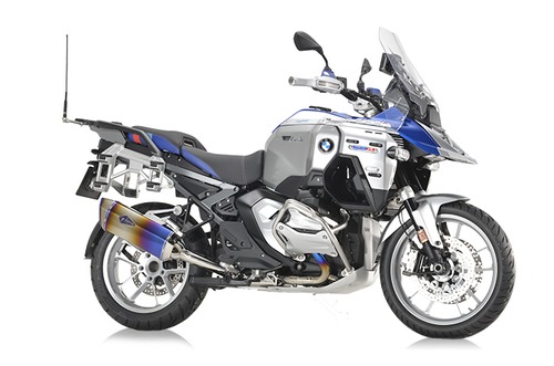 R1300GS('23～)・R1300GS-ADV('24～) REAL SPEC フルエキゾースト チタンドラッグブルー[RB25-T1SD]