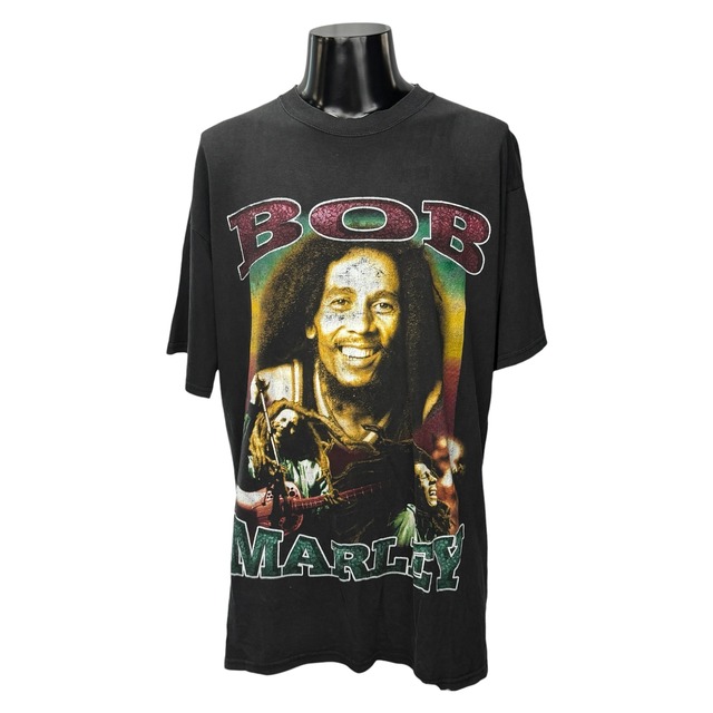 【BOB MARLEY】ボブ・マーリー "SMILE JAMAICA" 90's RAPTEE Vintage Tシャツ