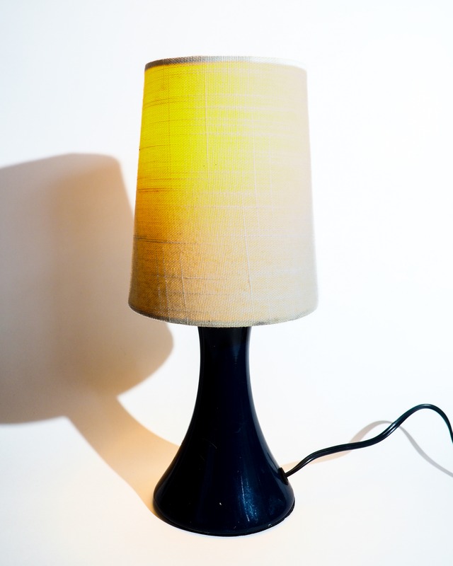Navy base shade lamp