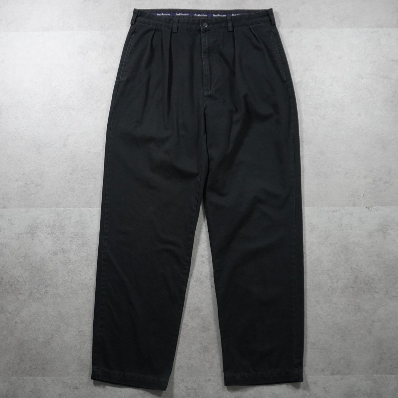 90s Polo by Ralph Lauren POLO CHINO ANDREW black W33L31相当 古着 - 2