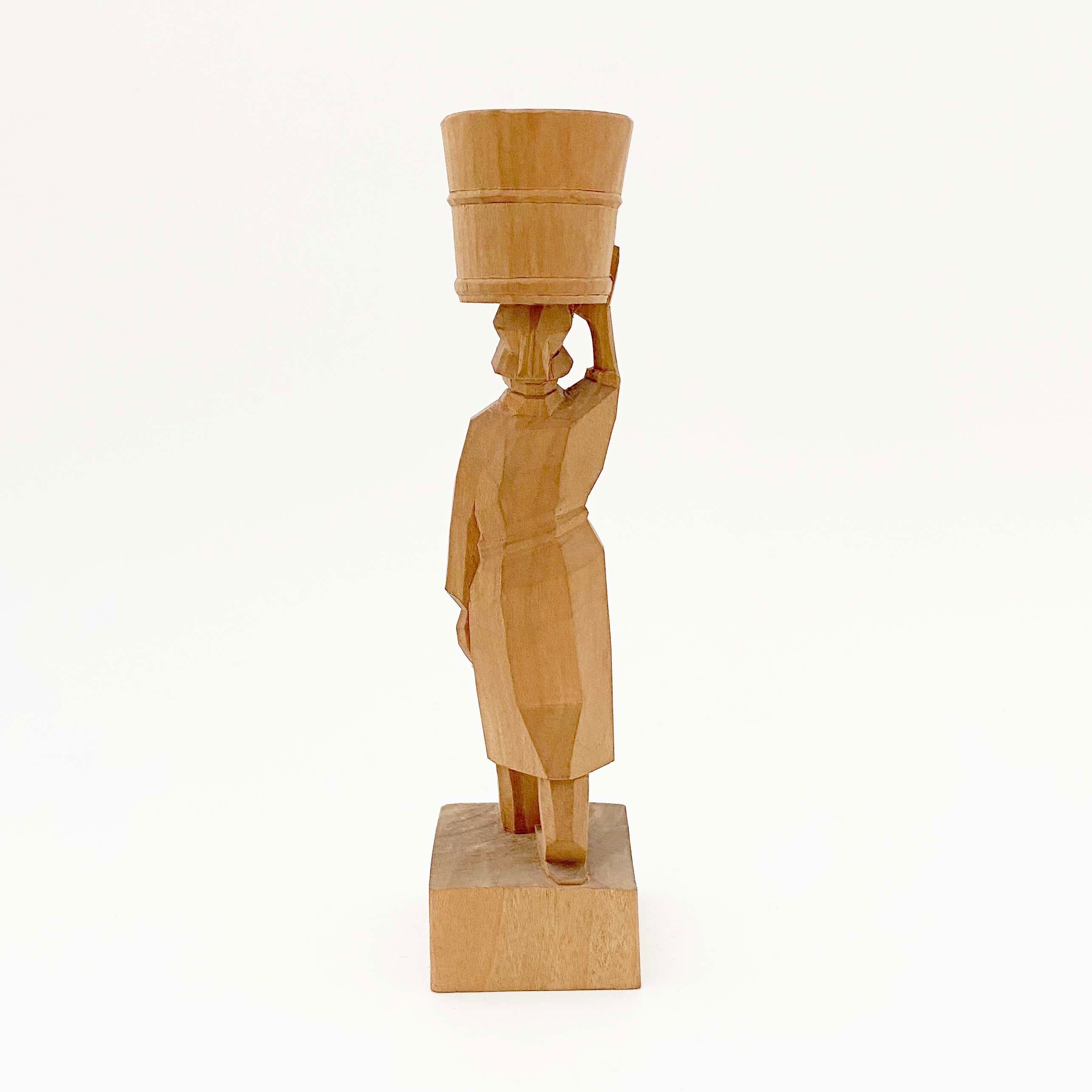 大島一刀彫 あんこ人形(小)