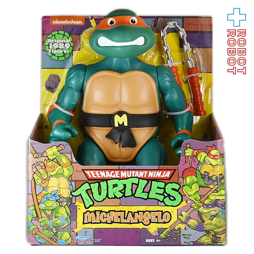 プレイメイツ タートルズ TMNT クラシック・ミケランジェロ 12インチ ジャイアントアクションフィギュア