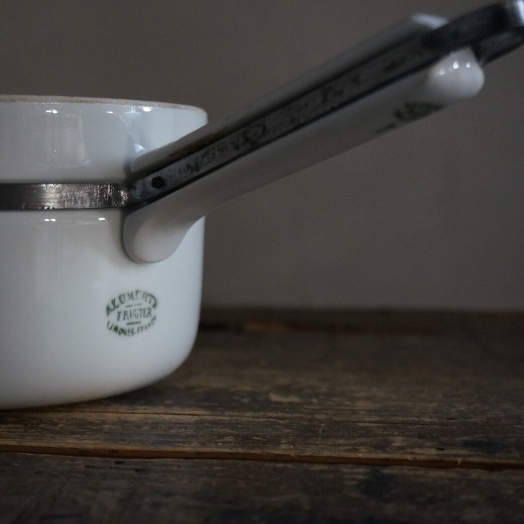 古いフランスの陶器鍋 | Konishi Koffee web shop