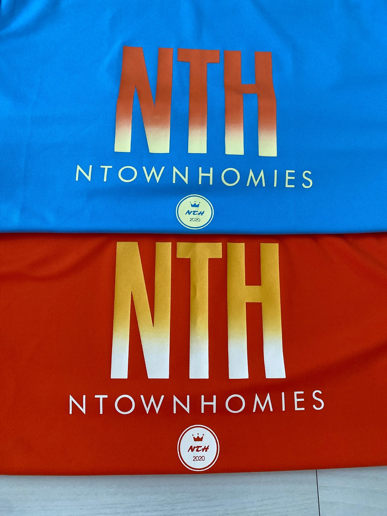 2021SS “NTH-TEE GRADATION(DRY)” colour Deeporange×Yellow×off-white - 7