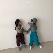 【取寄/韓国直送】Hans テリーパンツ|秋服|韓国子供服|26/AT