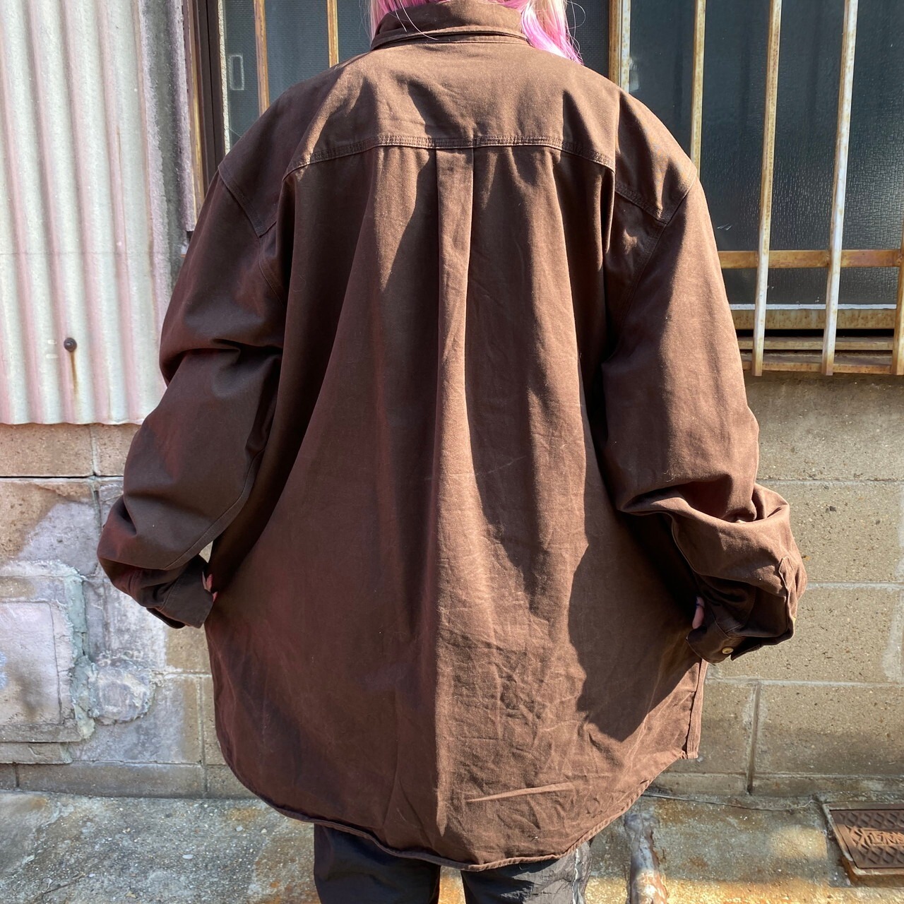 ビッグサイズ Carhartt カーハート S09DKB サンドストーン ツイル 
