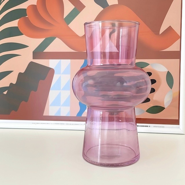 Bottle shaped vase フラワーベース 花瓶 花器