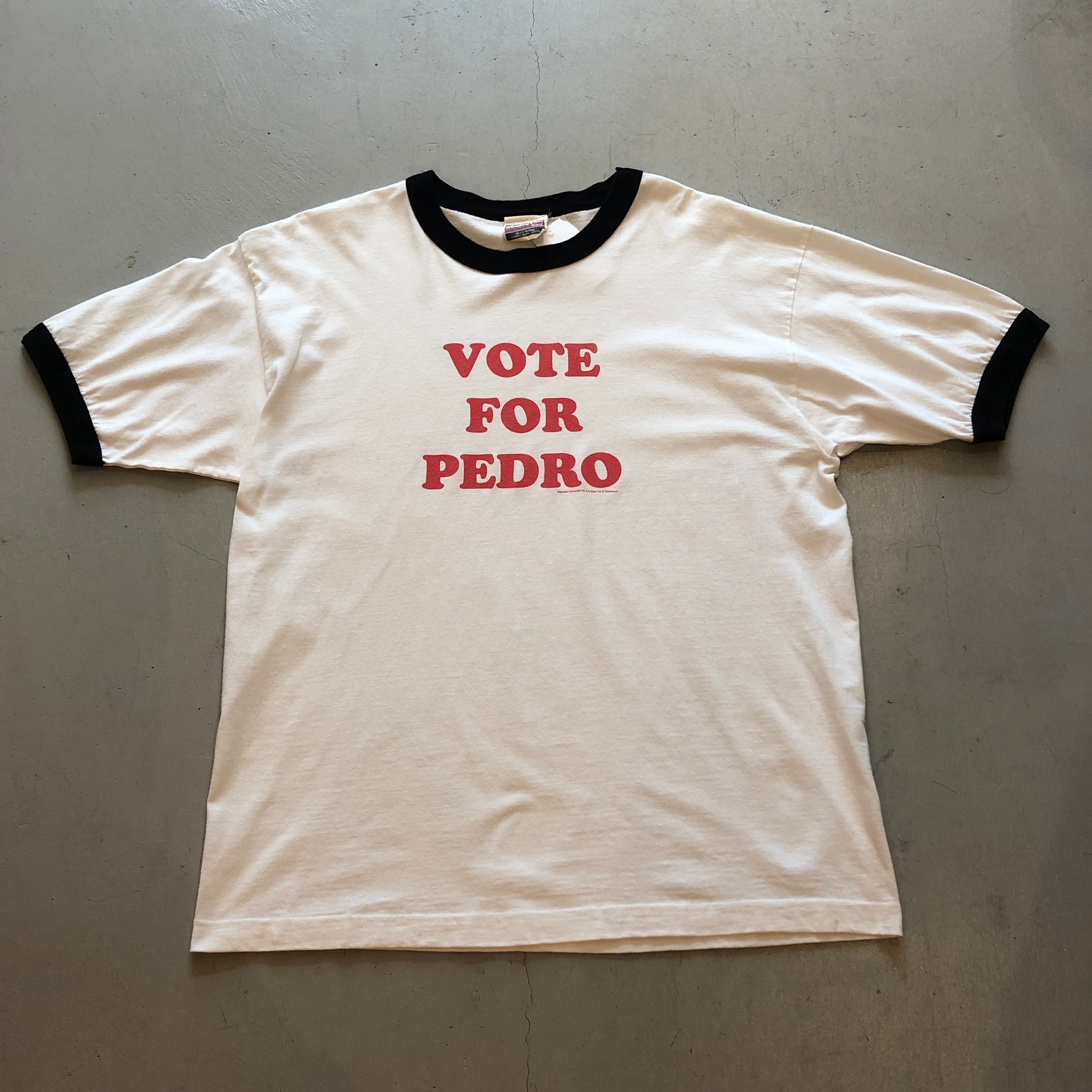 00s Napoleon Dynamite “VOTE FOR PEDRO” ringer t-shirt【高円寺店】 | What'z up