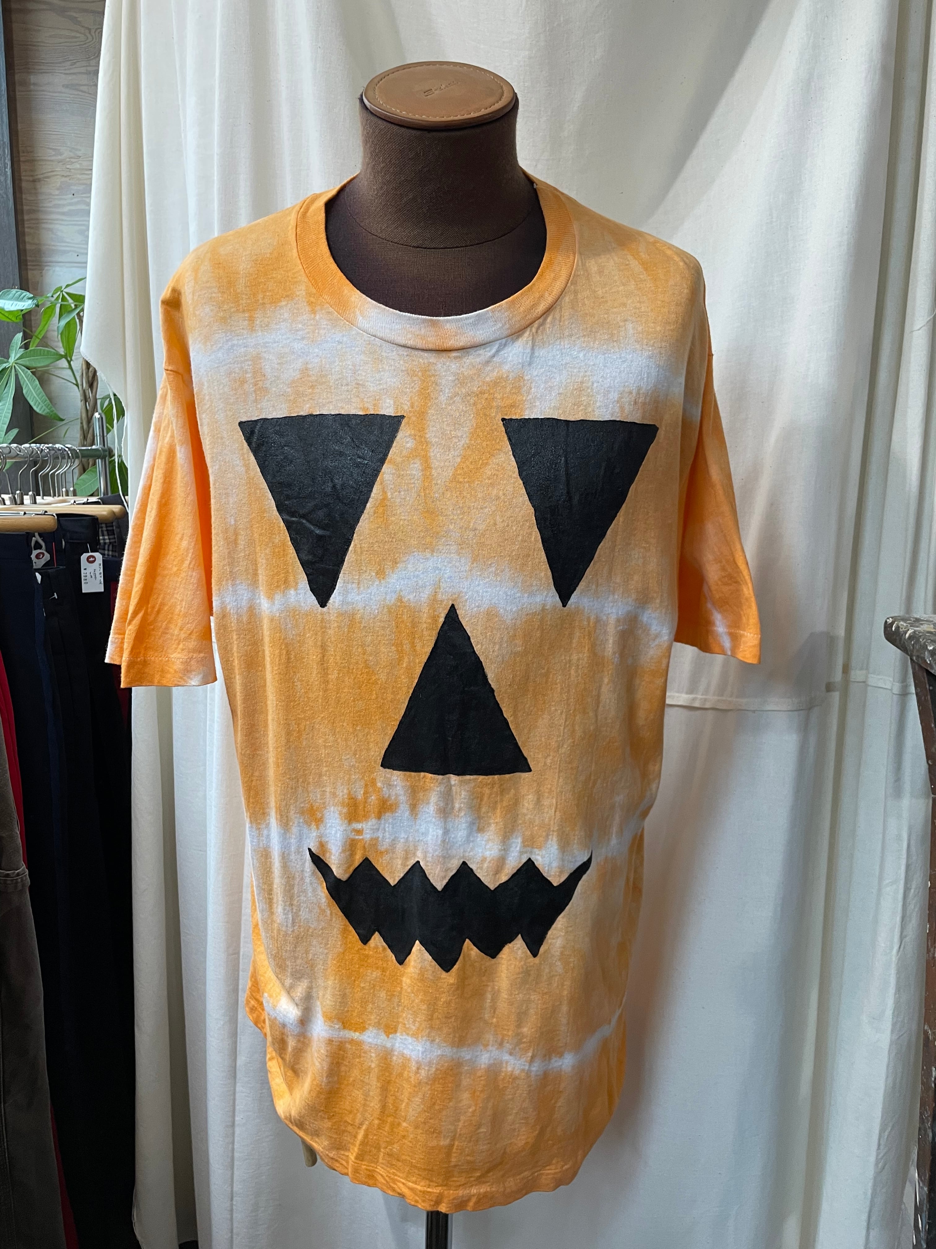 90's old Hanes タイダイTシャツ ヘインズ ハンドプリント シングルステッチ