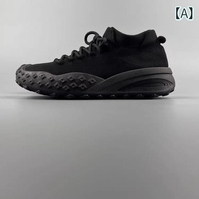 ソックススニーカー 黒 かっこいい メンズ ルーズ 韓国系 スニーカー 厚底 靴下 運動靴 男性用 ダッドスニーカー ソックス ブラック ベージュ カーキ ハイカット タイヤデザイン メッシュ 通気性 ぽってり おしゃれ リラックス 柔らかい 学生 通学