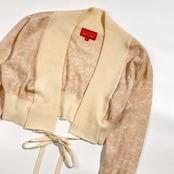 Vivienne Westwood RED LABEL ヴィヴィアンウエストウッド 花柄 ニット ボレロ 2/アイボリー系 レディース