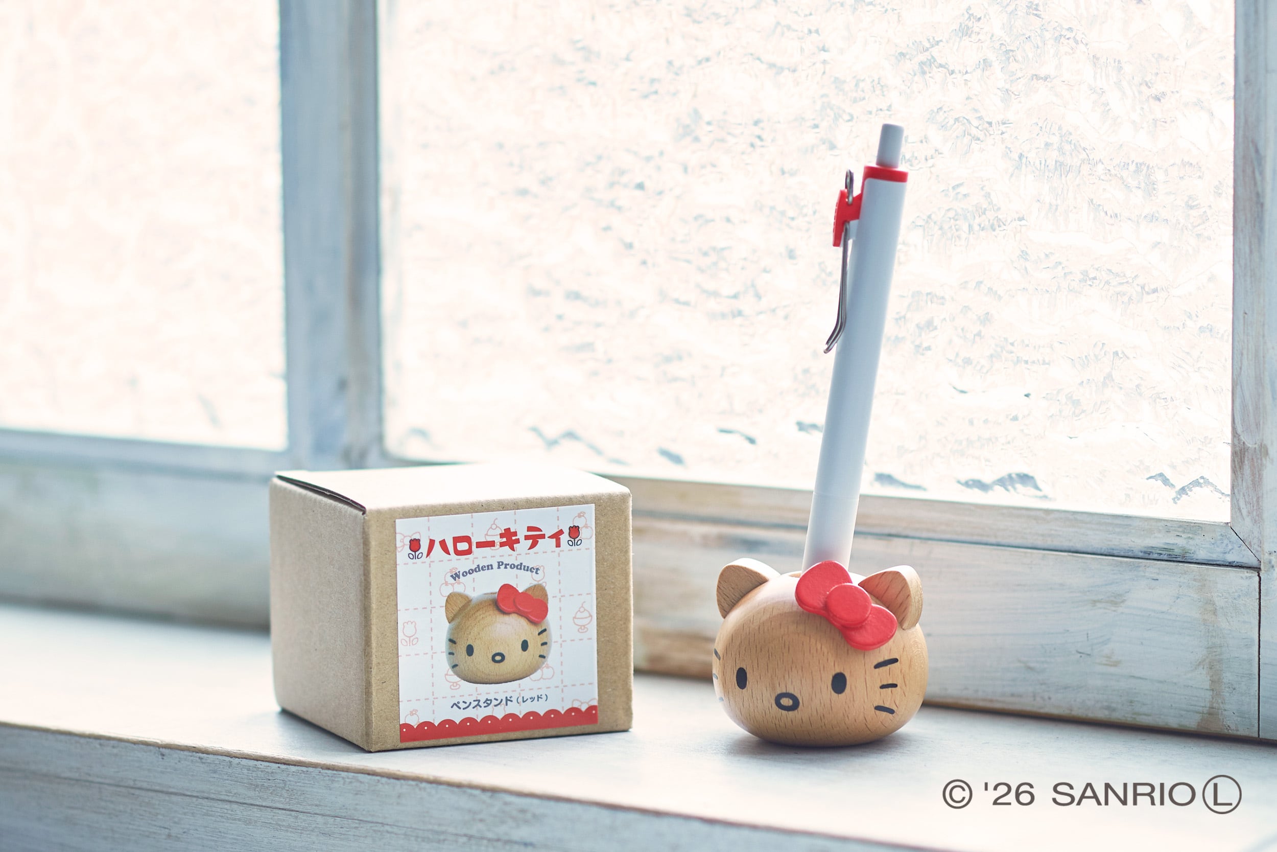 ハローキティ ペンスタンド（レッド） | ニチガン 公式オンラインショップ