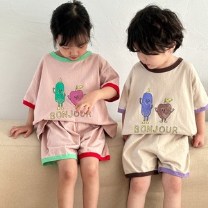 【KID】BONJOURカジュアルセットアップ