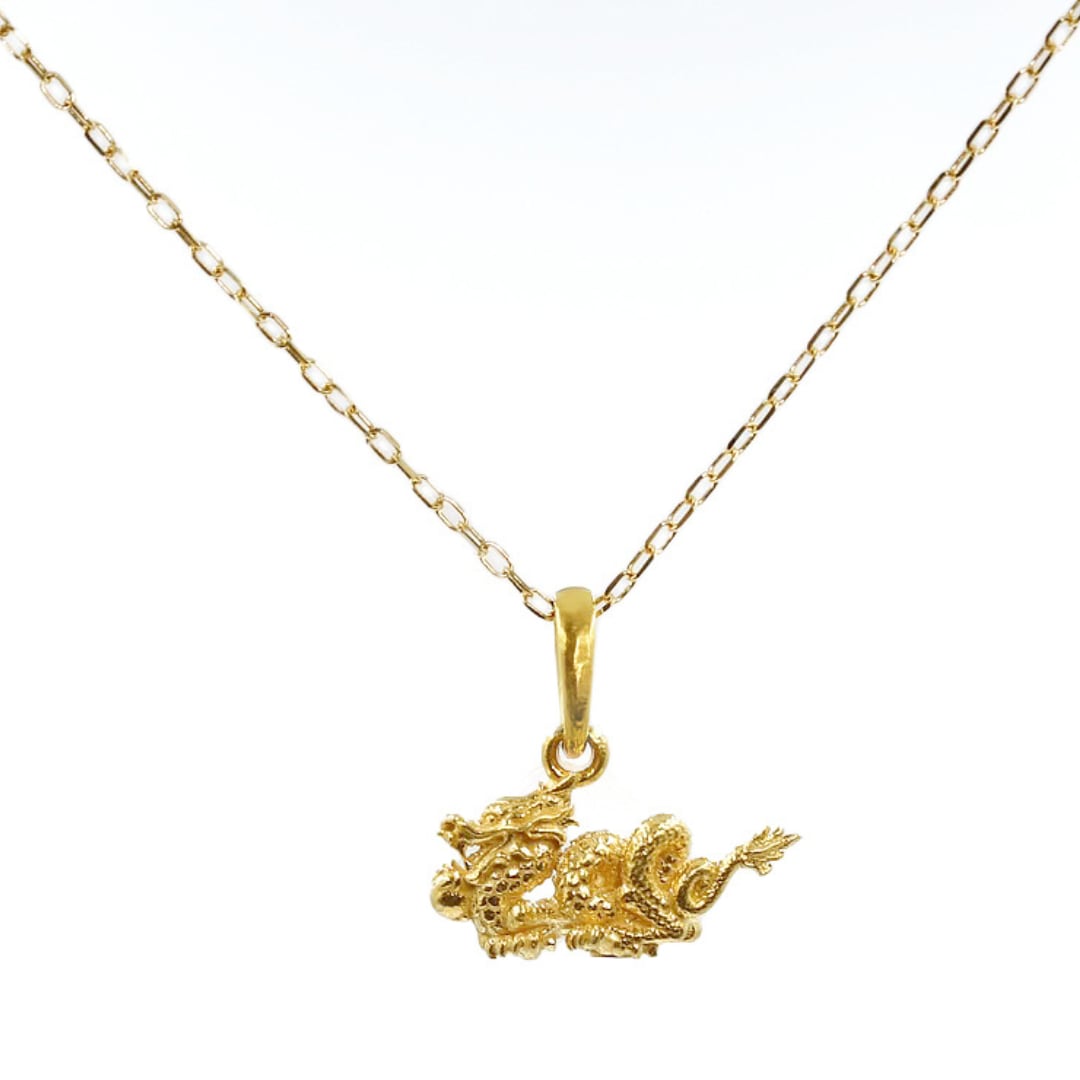 純金『龍』モチーフ ペンダントトップ【JUNGOLD】 | JUNGOLD 純金『龍』モチーフ ペンダントトップ【JUNGOLD】 | JUNGOLD