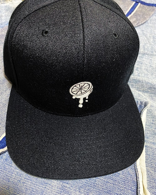 DRIP LEMON EMBROIDERED CAP